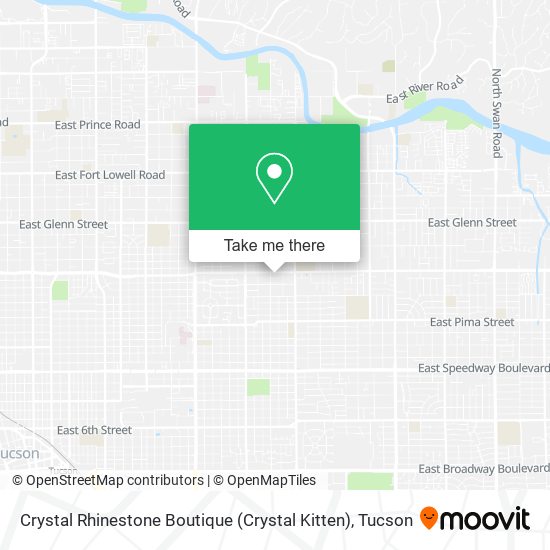 Mapa de Crystal Rhinestone Boutique (Crystal Kitten)
