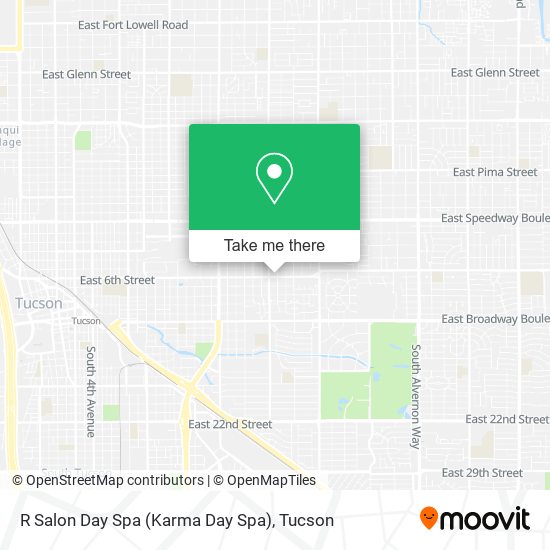 R Salon Day Spa (Karma Day Spa) map