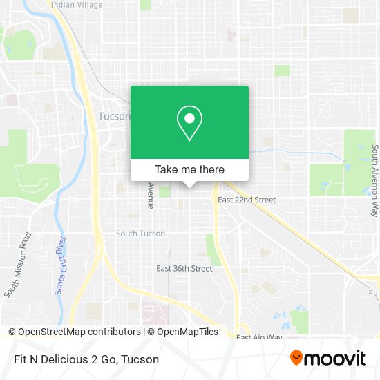 Fit N Delicious 2 Go map