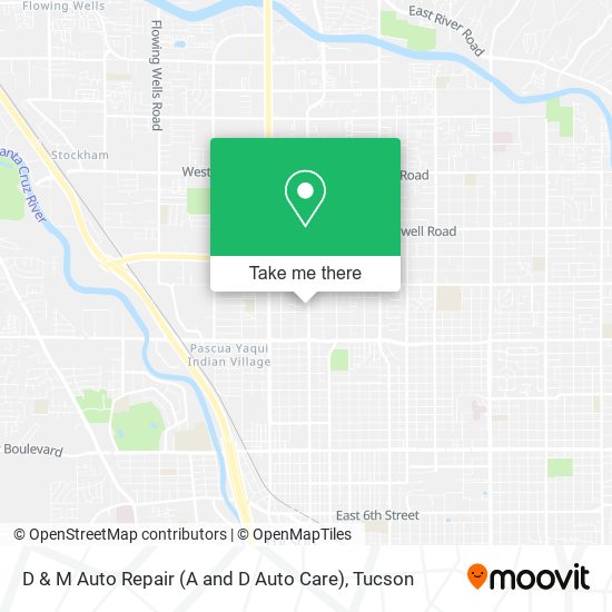 D & M Auto Repair (A and D Auto Care) map