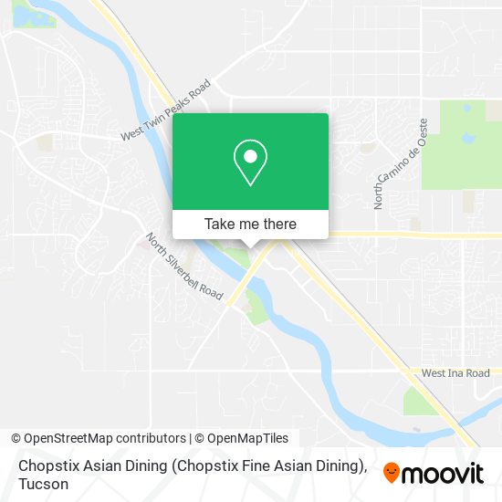 Mapa de Chopstix Asian Dining