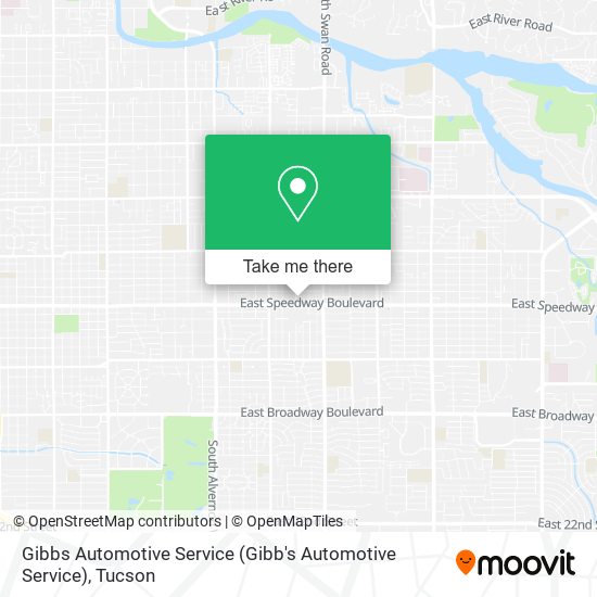 Mapa de Gibbs Automotive Service (Gibb's Automotive Service)