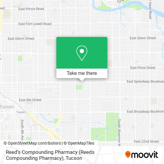 Mapa de Reed's Compounding Pharmacy (Reeds Compounding Pharmacy)