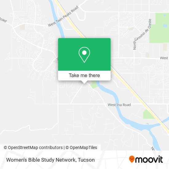 Mapa de Women's Bible Study Network