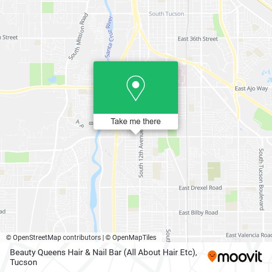 Beauty Queens Hair & Nail Bar (All About Hair Etc) map