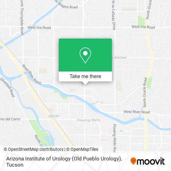 Arizona Institute of Urology (Old Pueblo Urology) map