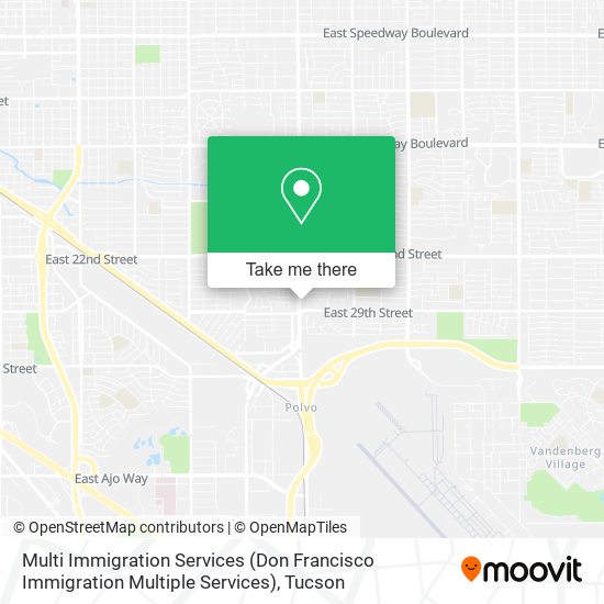 Mapa de Multi Immigration Services (Don Francisco Immigration Multiple Services)