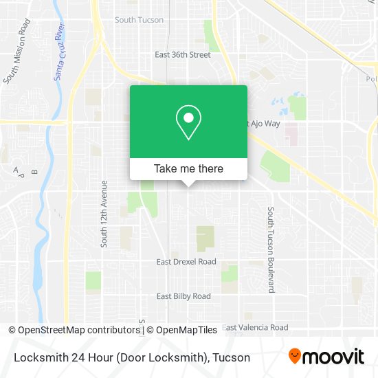 Mapa de Locksmith 24 Hour (Door Locksmith)