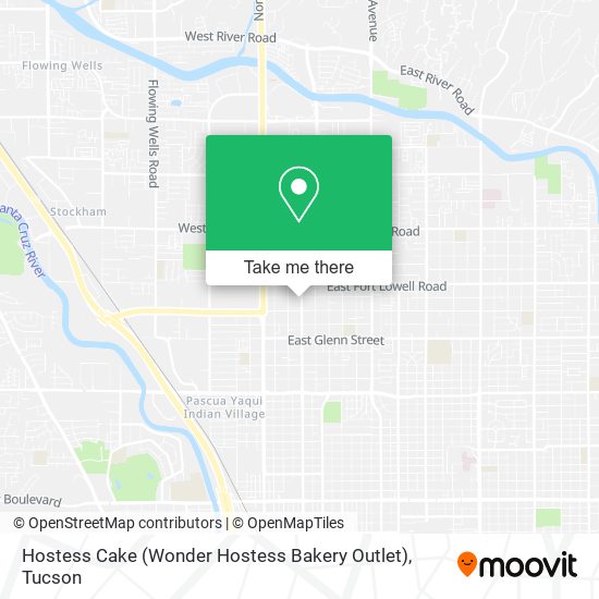 Hostess Cake (Wonder Hostess Bakery Outlet) map
