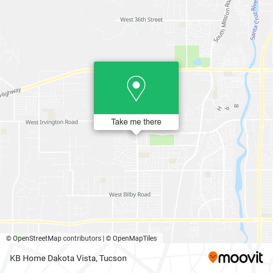 Mapa de KB Home Dakota Vista