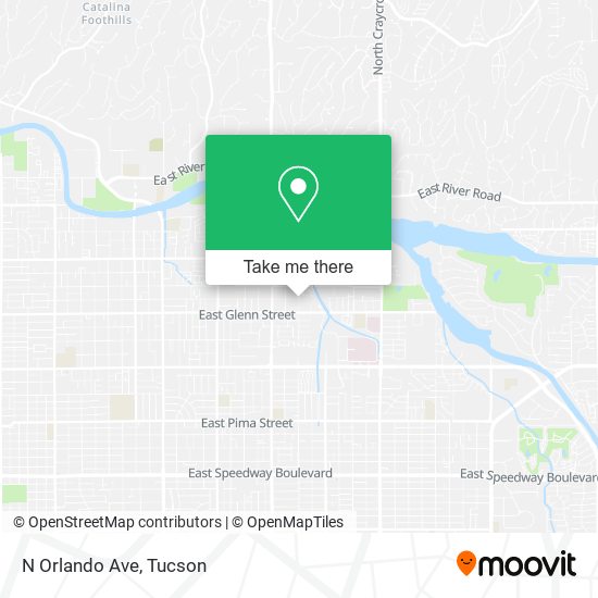 Mapa de N Orlando Ave