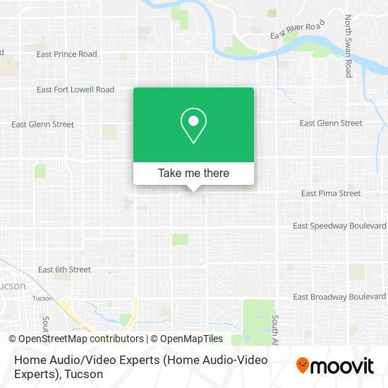 Mapa de Home Audio / Video Experts