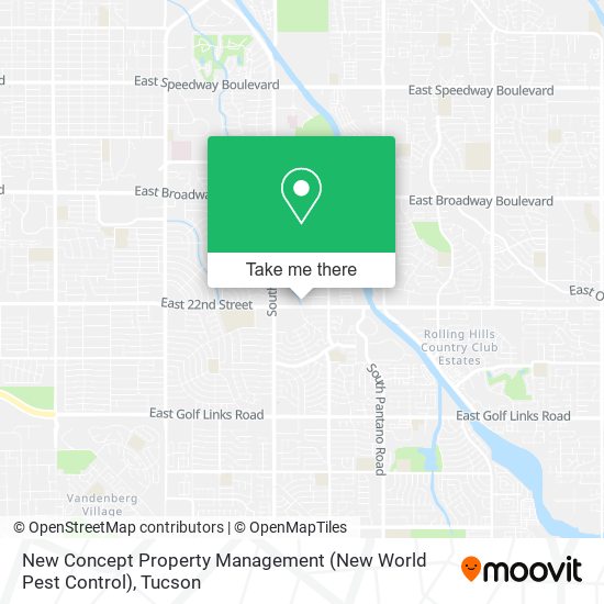 New Concept Property Management (New World Pest Control) map