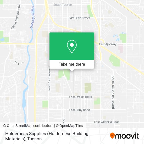 Mapa de Holderness Supplies (Holderness Building Materials)