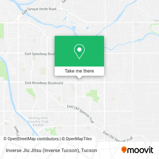 Inverse Jiu Jitsu (Inverse Tucson) map