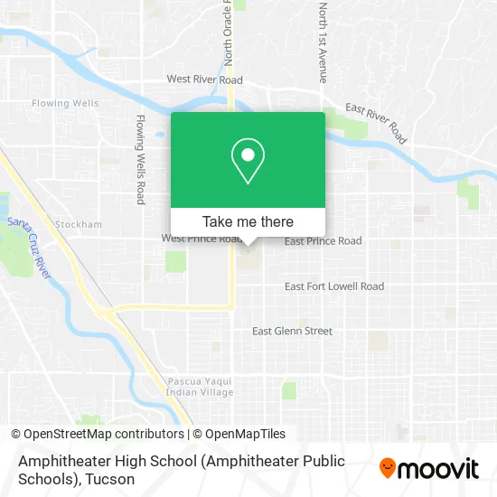 Amphitheater High School (Amphitheater Public Schools) map