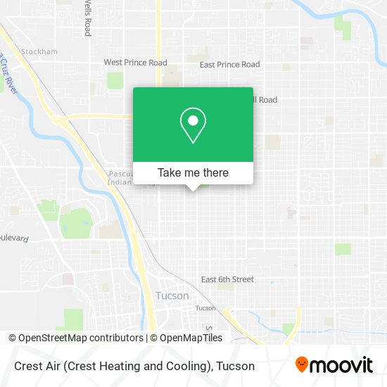 Crest Air (Crest Heating and Cooling) map