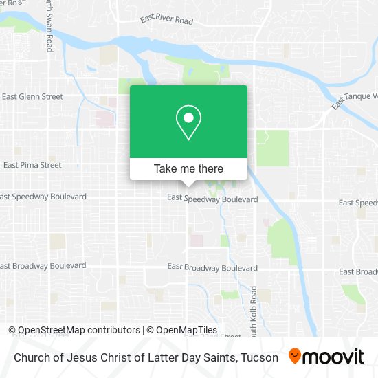 Mapa de Church of Jesus Christ of Latter Day Saints