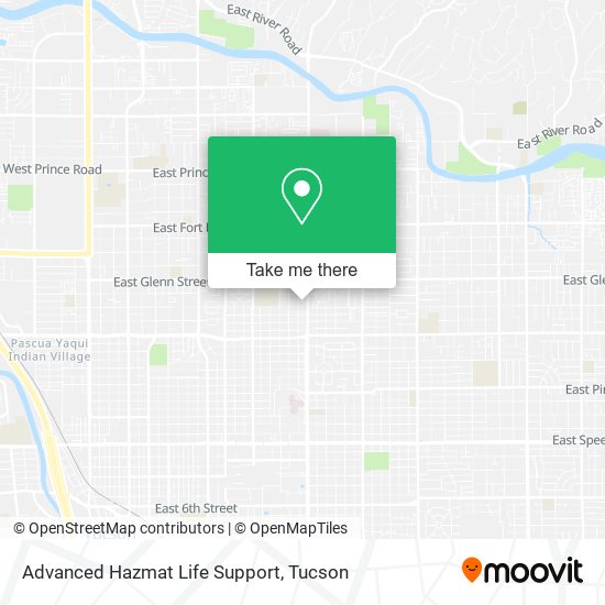 Advanced Hazmat Life Support map