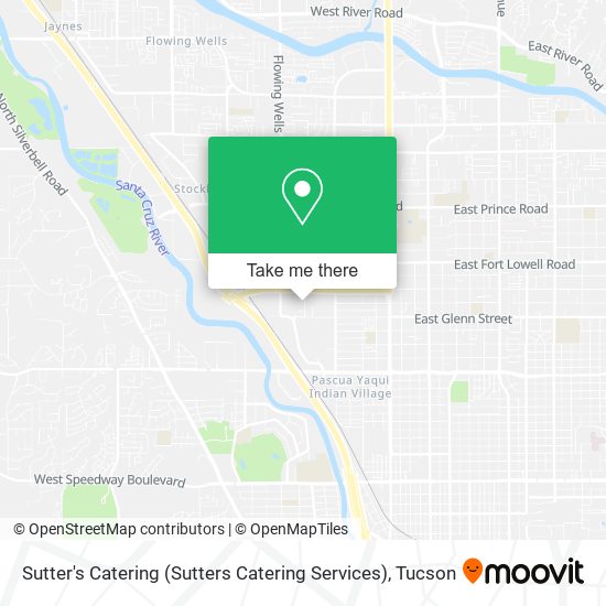 Sutter's Catering (Sutters Catering Services) map