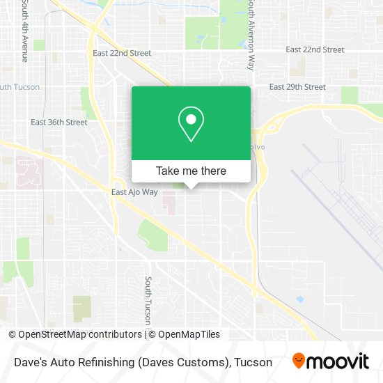 Mapa de Dave's Auto Refinishing (Daves Customs)