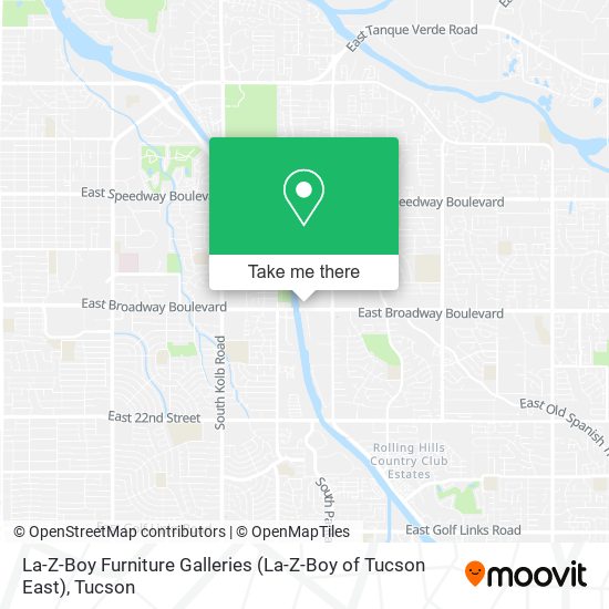 La-Z-Boy Furniture Galleries (La-Z-Boy of Tucson East) map