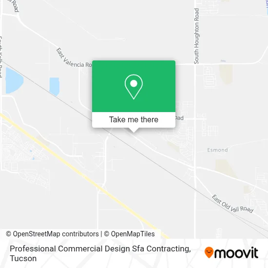Professional Commercial Design Sfa Contracting map