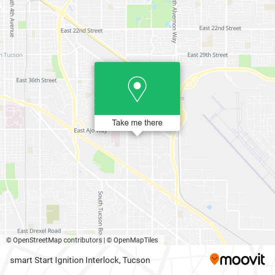 Mapa de smart Start Ignition Interlock