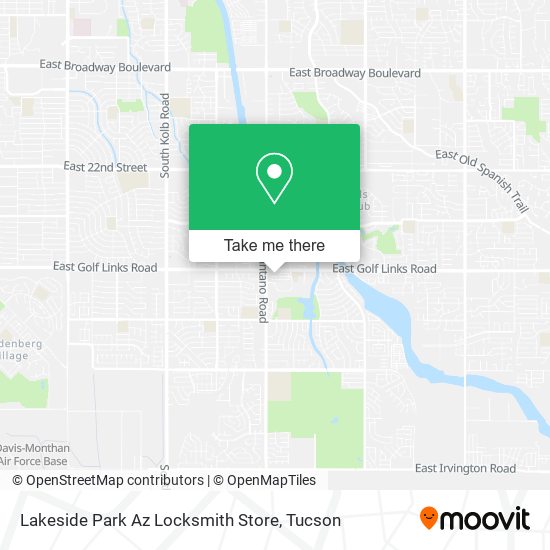 Lakeside Park Az Locksmith Store map