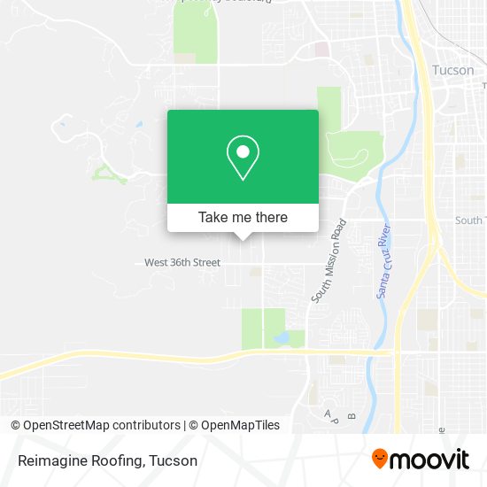 Reimagine Roofing map