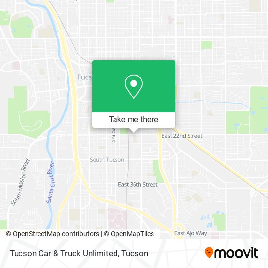 Tucson Car & Truck Unlimited map