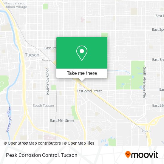 Peak Corrosion Control map