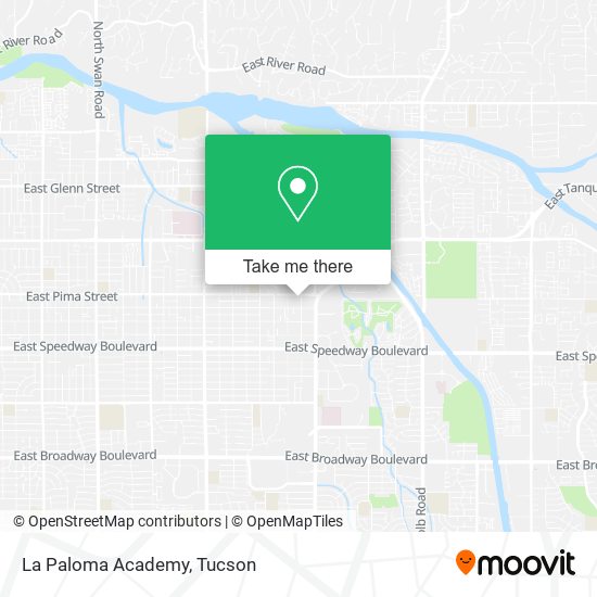 La Paloma Academy map