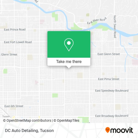 DC Auto Detailing map