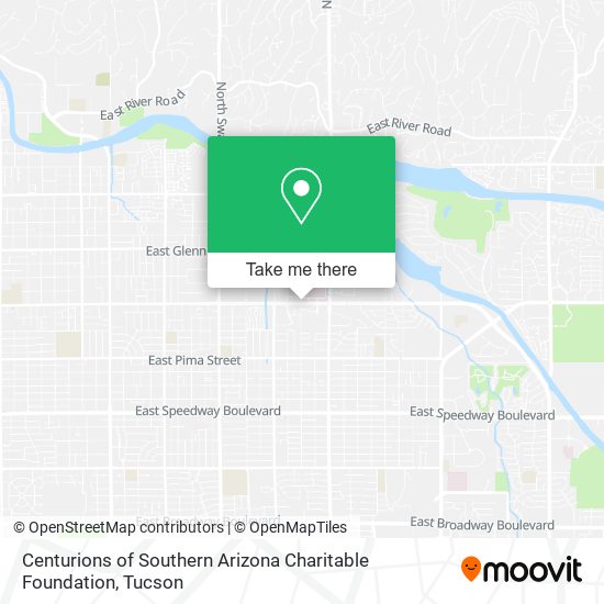 Mapa de Centurions of Southern Arizona Charitable Foundation