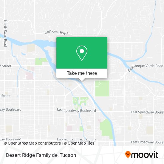 Desert Ridge Family de map