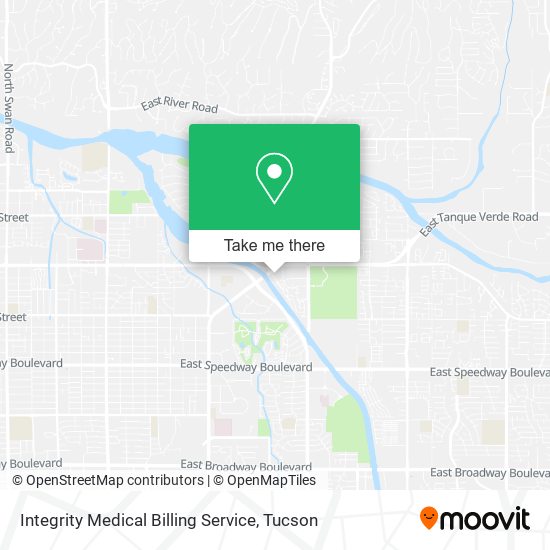 Mapa de Integrity Medical Billing Service