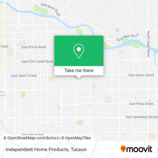 Independent Home Products map