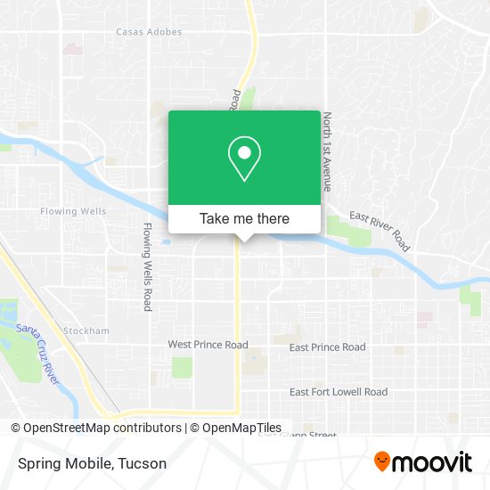 Spring Mobile map
