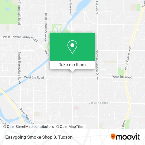 Easygoing Smoke Shop 3 map