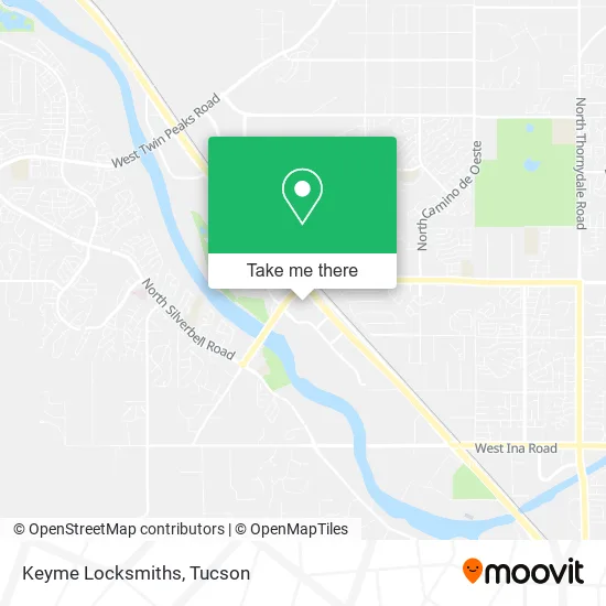 Keyme Locksmiths map