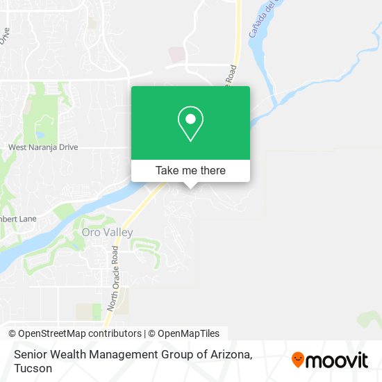 Mapa de Senior Wealth Management Group of Arizona