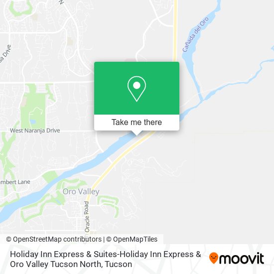 Mapa de Holiday Inn Express & Suites-Holiday Inn Express & Oro Valley Tucson North