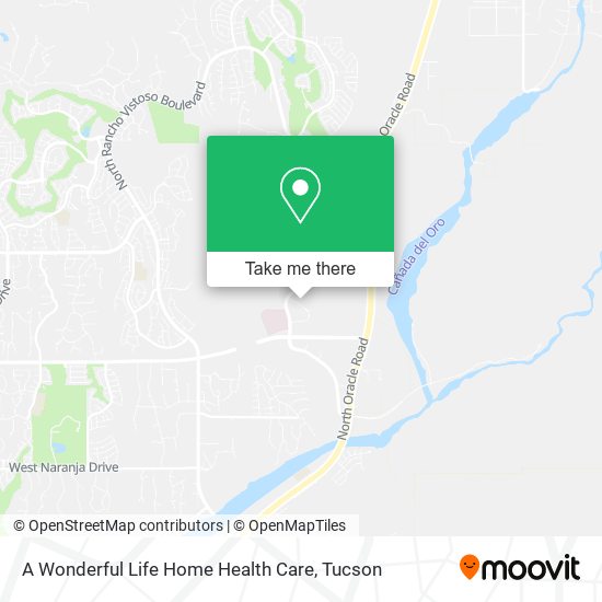 Mapa de A Wonderful Life Home Health Care