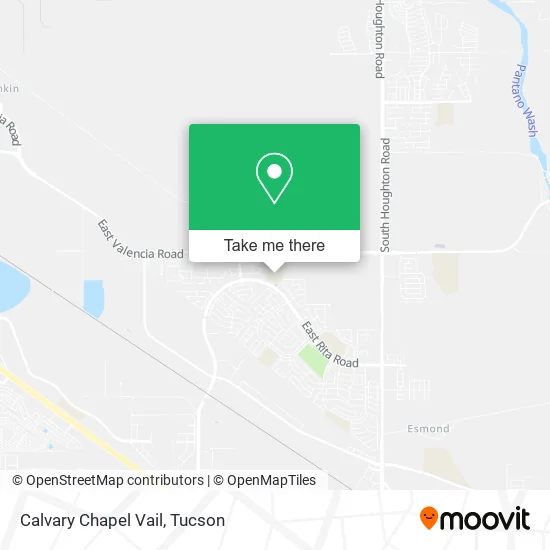 Calvary Chapel Vail map
