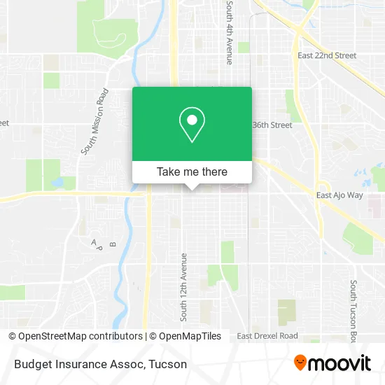 Budget Insurance Assoc map