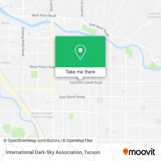 International Dark-Sky Association map