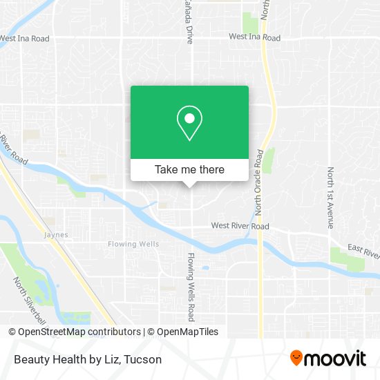 Beauty Health by Liz map