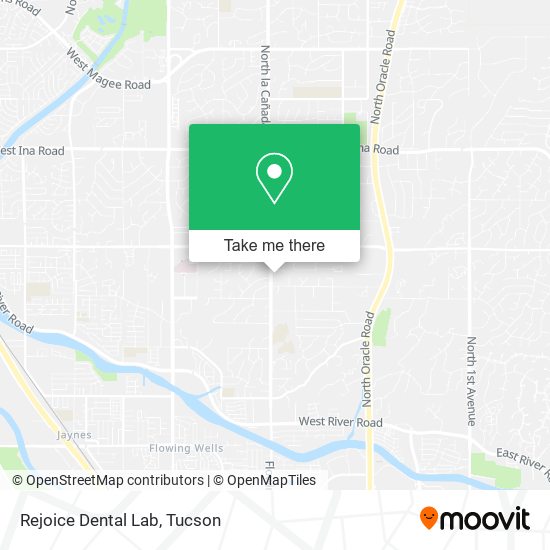 Mapa de Rejoice Dental Lab
