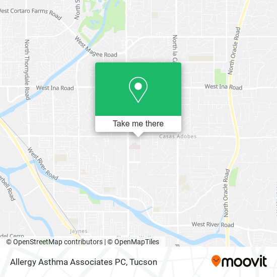 Allergy Asthma Associates PC map